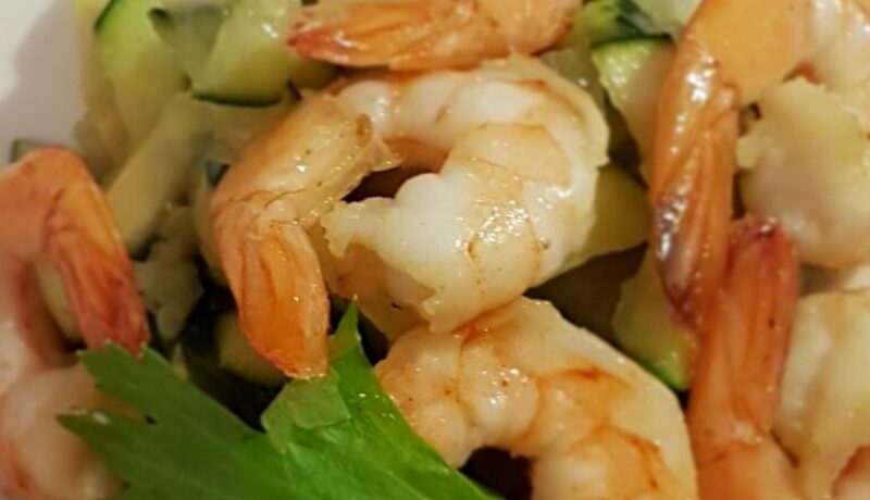 TRaiteur Marseille Dimitri Salade de Crevettes