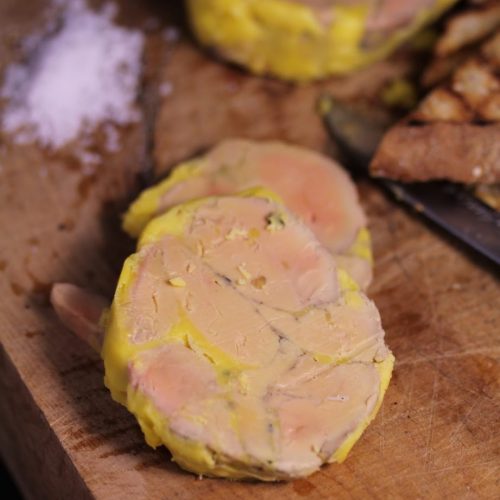 foie-gras-mi-cuit-maison-repas-noel traiteur dimitri