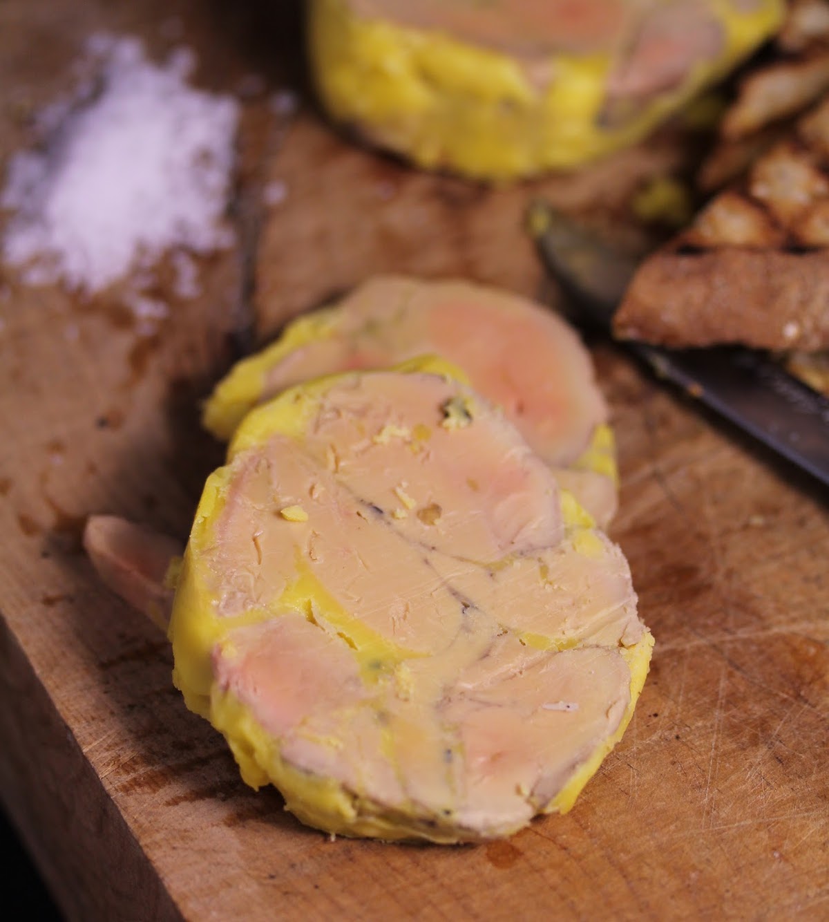 foie-gras-mi-cuit-maison-repas-noel traiteur dimitri